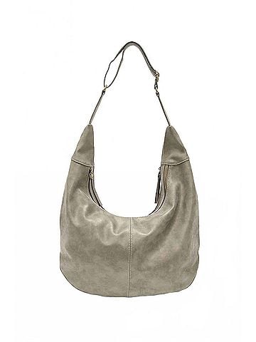 Joy Susan Women's Rochelle Large Crescent Bag in Silver (view 1)