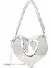 Simon Miller Silver Molded Heart Bag in Silver One size - photo 1