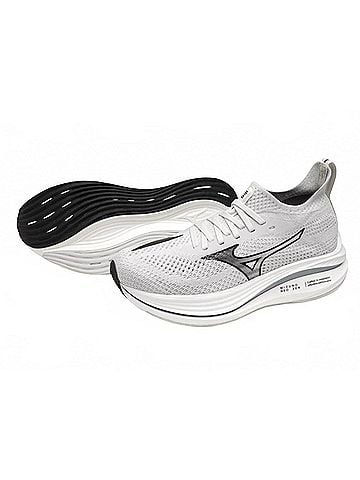 Mizuno Women's Neo Zen Running Shoes in Nimbus Cloud-Black (view 2)