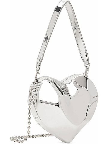 Simon Miller Molded Heart Bag in Silver (view 2)