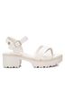 XTI White Women's Heeled Sandals Size 7 - photo 1
