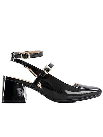 Andrea Women's Patent Leatherette Pumps (view 1)