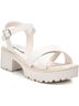 XTI White Women's Heeled Sandals Size 7 - photo 3