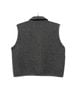 The Limited 100% Wool Solid Gray Vest Size M - photo 2