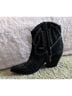 Nine West 100% Faux Suede Black Boots Size 10 - photo 5