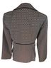 Nanette Lepore Floral Brown White Blazer Size 10 - photo 2