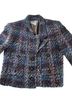 Carlisle 35% Wool 39% Acrylic 6% Mohair 6% Polyester 5% Nylon 100% Acetate Multi Color Blazer Size 6 - photo 1
