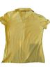 Lacoste Yellow Short Sleeve Button-Down Shirt Size 6 - photo 2