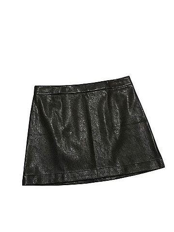 J.Crew Factory Store Faux Leather Skirt (view 1)