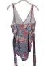 Pink Blush 82% Polyester 18% Spandex 100% Polyester Floral Multi Color One Piece Swimsuit Size XL - photo 2