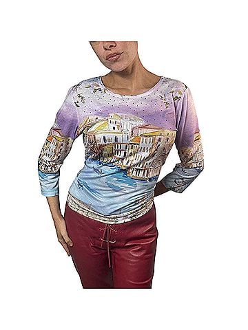 Allison Daley Long Sleeve Top (view 2)