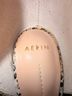 Aerin Snake Print Black White Heels Size 8 1/2 - photo 3