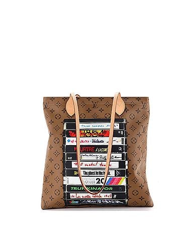 Louis Vuitton Carry It Tote Limited Edition Video Tape Reverse Monogram Canvas (view 1)