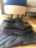 Adieu Paris 100% Leather Black Flats Size 8 - photo 6