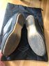Adieu Paris 100% Leather Black Flats Size 8 - photo 5