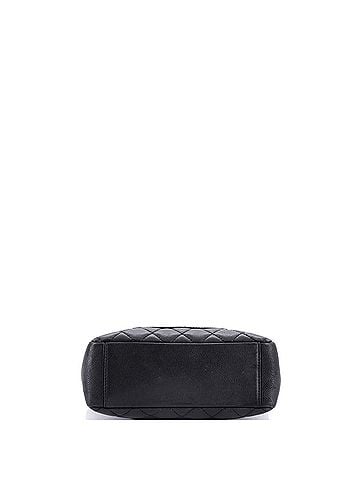Chanel Petite Shopping Tote Quilted Caviar (view 2)