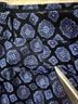 J.Crew 100% Silk Print Blue Black Dress Pants Size 8 - photo 5