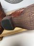 Ariat 100% Leather Aztec Or Tribal Print Brown Multi Color Boots Size 7 1/2 - photo 15