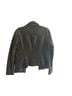 Guess 100% Leather Black Leather Jacket Size M - photo 2