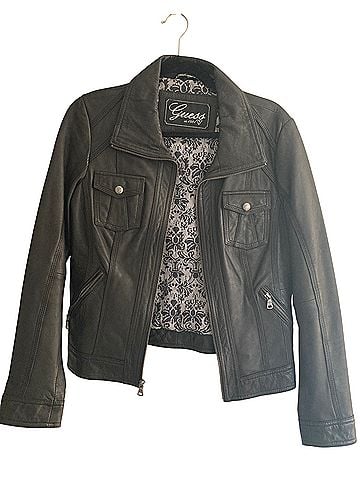 Guess Guess Leather Jacket (view 1)
