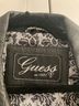 Guess 100% Leather Black Leather Jacket Size M - photo 4
