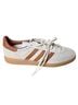Adidas White Brown Sneakers Size 10 1/2 - photo 1