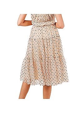 G/Fore Perfect Day Tiered Polka Dot Midi Dress Casual Dress (view 2)