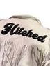 Nasty Gal Inc. White Black Leather Jacket Size M - photo 2