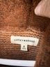 Lucky Brand Floral Graphic Brown Tan Orange Pink Coat Size M - photo 3