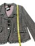 St. John Pink Black White Blazer Size 16 - photo 8