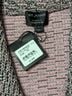 St. John Pink Black White Blazer Size 16 - photo 3