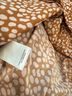Ann Taylor 100% Polyester Print Brown White Tan Long Sleeve Blouse Size S - photo 5