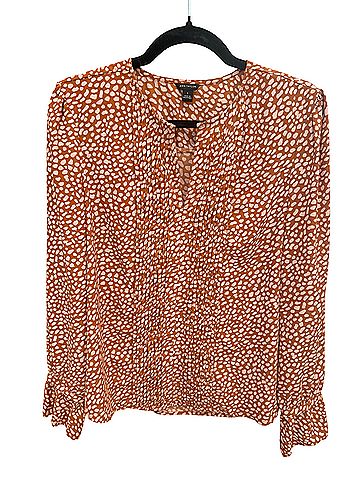 Ann Taylor Long Sleeve Blouse (view 1)