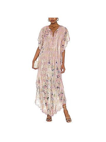 Hemant & Nandita Nila Kaftan Casual Dress (view 1)