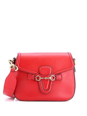 Gucci Lady Web Shoulder Bag Leather Medium (view 1)