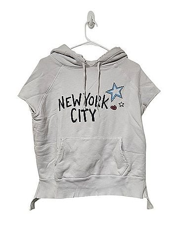 Frank & Eileen Tee Lab Distressed New York City Short Sleeve Hoodie Short Sleeve T-Shirt (view 1)