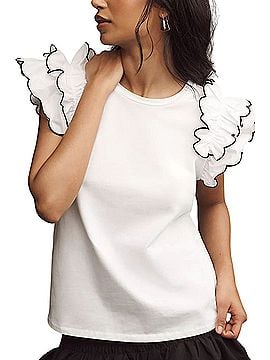 Anthropologie Short Sleeve Blouse (view 1)
