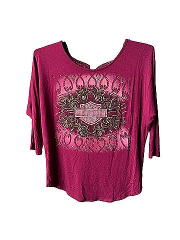 Harley Davidson Long Sleeve Blouse (view 1)