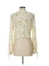 H&M 100% Polyester Floral Multi Color Short Sleeve Blouse Size L - photo 2
