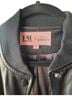 Hilary Macmillan Black Leather Jacket Size S - photo 2