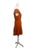 DKNY 100% Polyester Orange Casual Dress Size 12 - photo 6