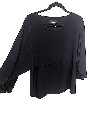DKNY Long Sleeve Blouse (view 1)