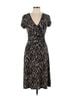 Connected Apparel Print Black Connected Apparel Cocktail Dress Size 10 - photo 1