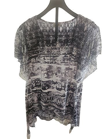 One World Short Sleeve Blouse (view 1)