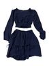 City Studio Blue Blouse Size XS (petite) - photo 1