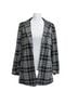 Philosophy Jacquard Black White Blazer Size M - photo 1