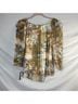 I.N. Studio Floral Multi Color Short Sleeve Blouse Size S - photo 6