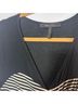 BCBGMAXAZRIA Stripes Black White Casual Dress Size 0 - photo 3