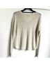Elliott Lauren Tan Gold Pullover Sweater Size S - photo 5