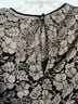 Cache Floral Black Gold Cocktail Dress Size 10 - photo 6
